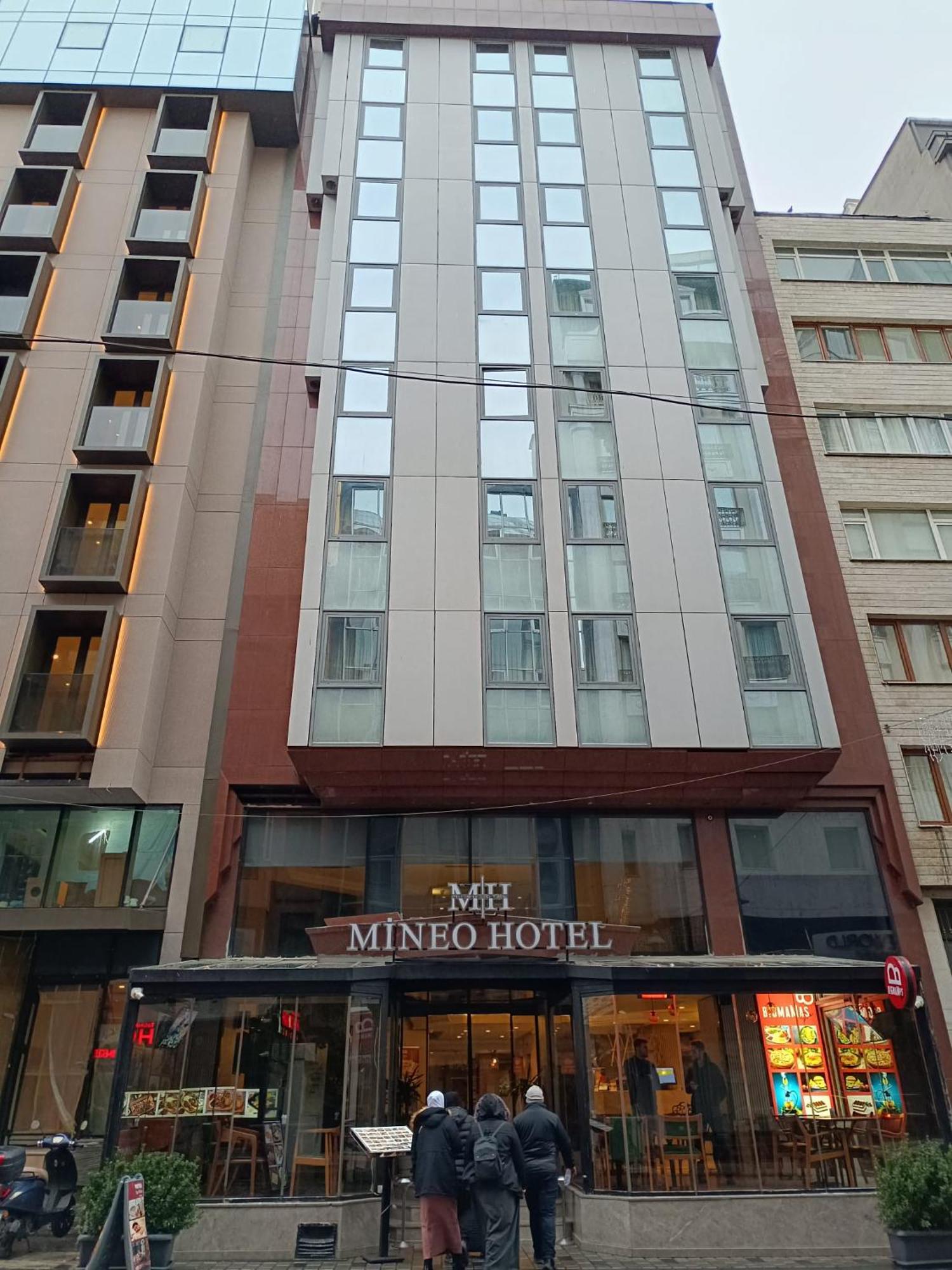 Mineo Hotel Taksim Istanbul Exterior foto