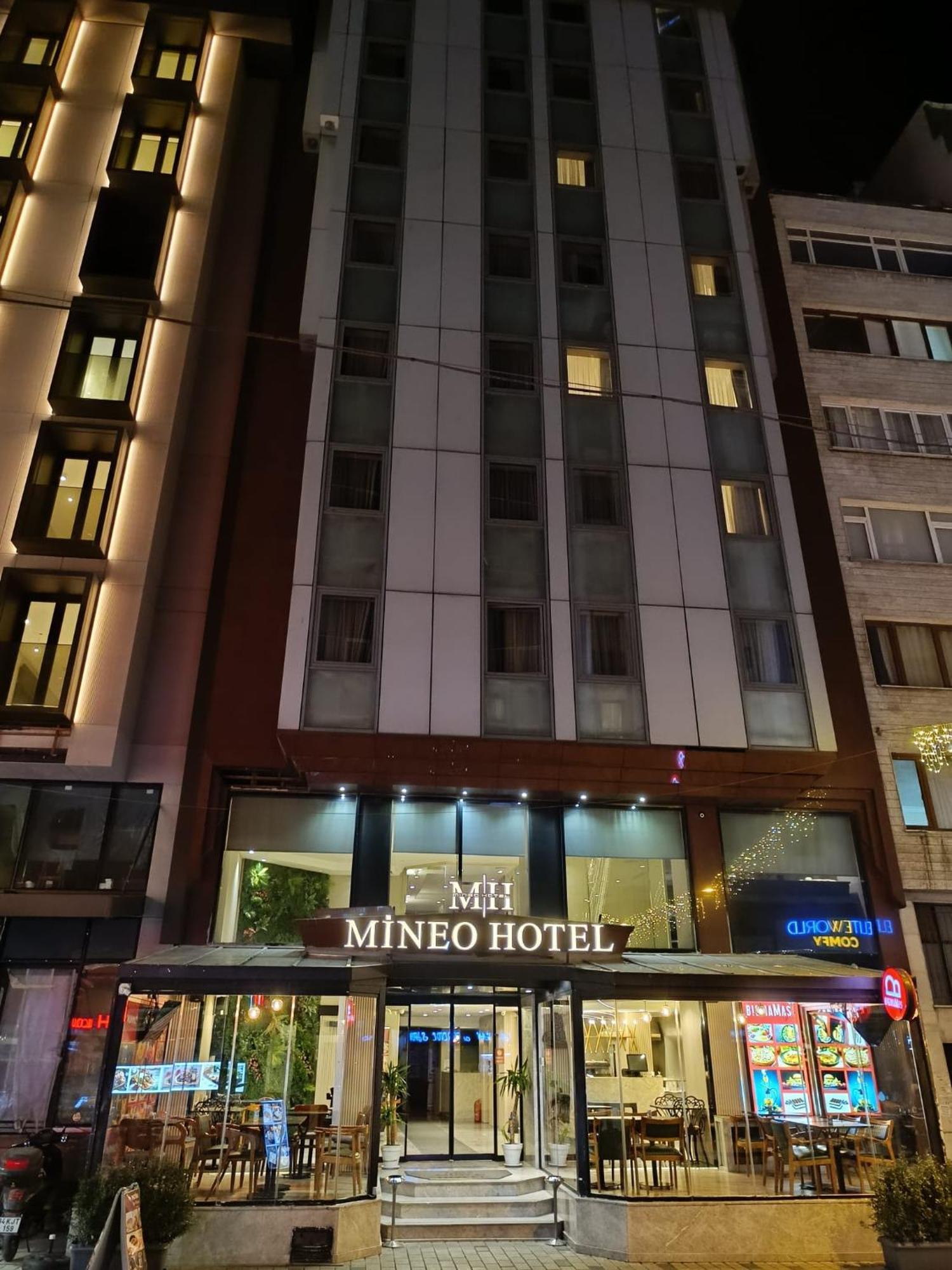 Mineo Hotel Taksim Istanbul Exterior foto